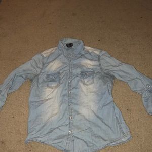 button up cardigan work collar